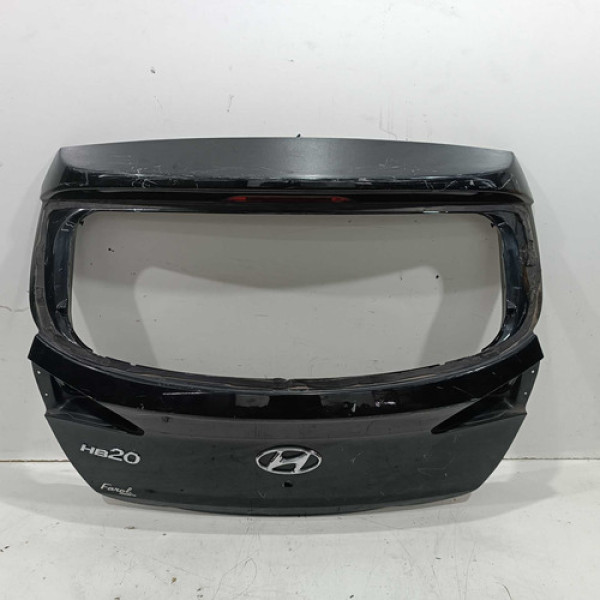 Tampa Traseira Hyundai Hb20 2014 2015 2016 2017 2020 C/ Furo